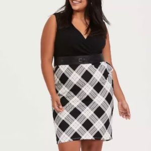 Torrid plaid dress 3 NWT